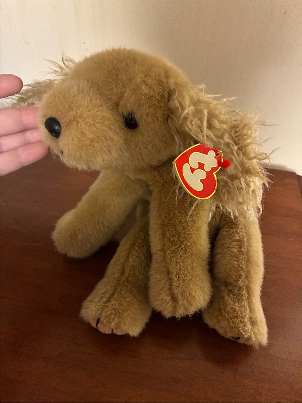 Ty Classic Corky Cocker Spaniel Dog Plush w/ Ear Hang Tag 10" 1996 Vintage Toy